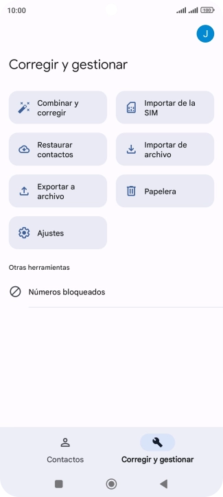 Pulsa Importar de la SIM. Pulsa Importar de la SIM.