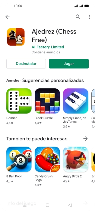 Pulsa la tecla de inicio para terminar y regresar a la pantalla de inicio. Pulsa la tecla de inicio para terminar y regresar a la pantalla de inicio.