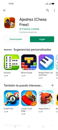 Pulsa la tecla de inicio para terminar y regresar a la pantalla de inicio. Pulsa la tecla de inicio para terminar y regresar a la pantalla de inicio.