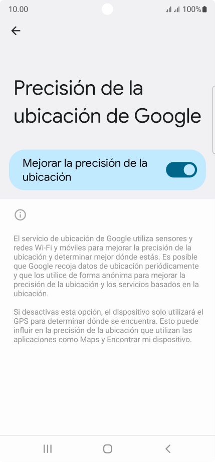 Pulsa el indicador junto a Pulsa el indicador junto a