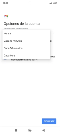 Pulsa el ajuste deseado. Pulsa el ajuste deseado.