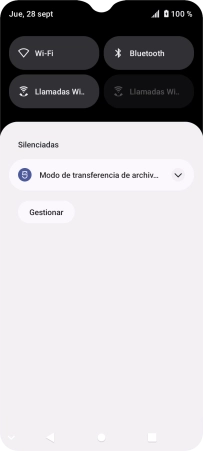 Pulsa el icono de Android. Pulsa el icono de Android.