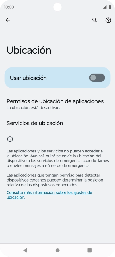 Pulsa el indicador junto a Pulsa el indicador junto a