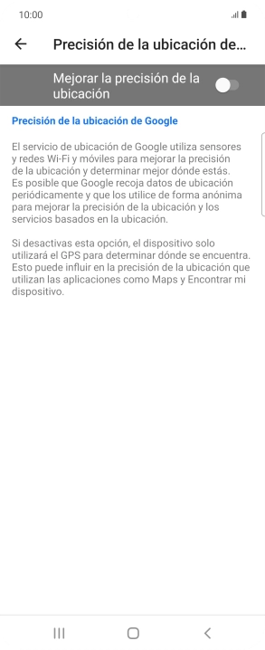 Pulsa el indicador junto a Pulsa el indicador junto a