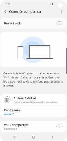Pulsa el icono de menú. Pulsa el icono de menú.