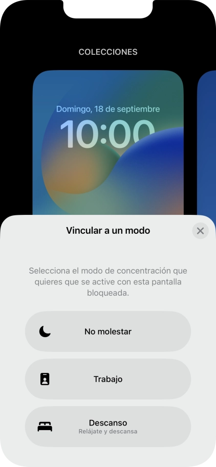 Pulsa un modo de concentración. Pulsa un modo de concentración.