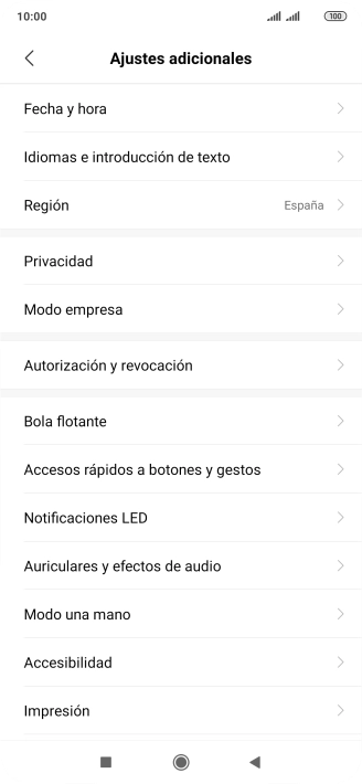 Pulsa Fecha y hora. Pulsa Fecha y hora.