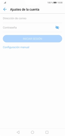 Pulsa Dirección de correo e introduce tu dirección de correo electrónico. Pulsa Dirección de correo e introduce tu dirección de correo electrónico.