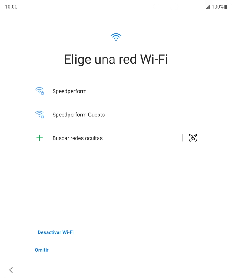 Pulsa la red wifi deseada. Pulsa la red wifi deseada.