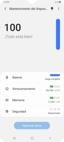 Pulsa Batería.