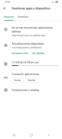 Pulsa Gestionar. Pulsa Gestionar.