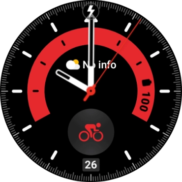 Cuando el icono de carga de batería aparece en la pantalla, el smartwatch se está cargando. Cuando el icono de carga de batería aparece en la pantalla, el smartwatch se está cargando.