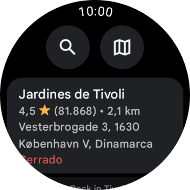 Pulsa el destino deseado. Pulsa el destino deseado.
