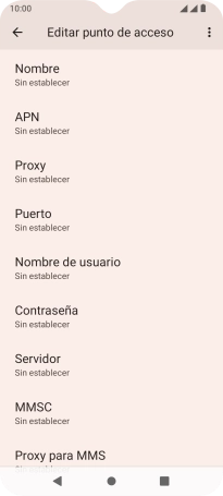 Pulsa Nombre. Pulsa Nombre.