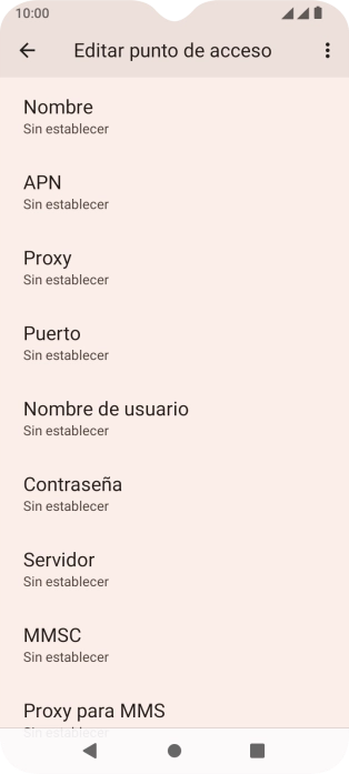 Pulsa Nombre. Pulsa Nombre.