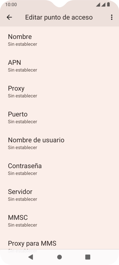 Pulsa Nombre. Pulsa Nombre.