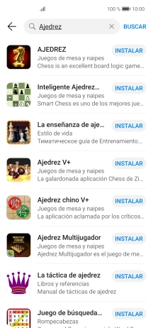 Pulsa la app deseada. Pulsa la app deseada.