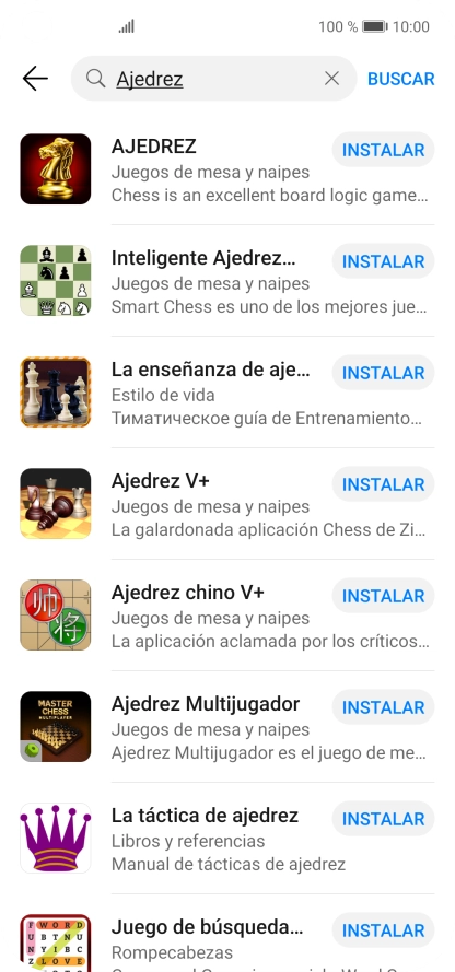Pulsa la app deseada. Pulsa la app deseada.