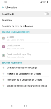 Pulsa el indicador para activar o desactivar la función. Pulsa el indicador para activar o desactivar la función.