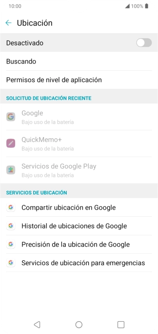 Pulsa el indicador para activar o desactivar la función. Pulsa el indicador para activar o desactivar la función.
