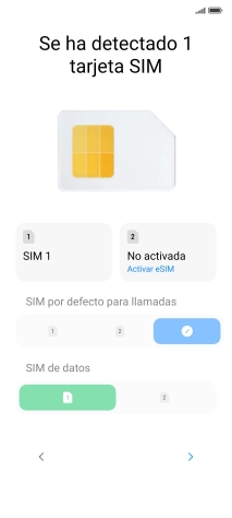 Pulsa la flecha hacia la derecha. Pulsa la flecha hacia la derecha.