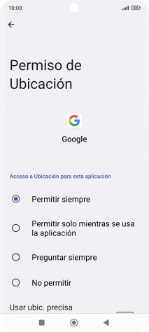 Pulsa el ajuste deseado. Pulsa el ajuste deseado.