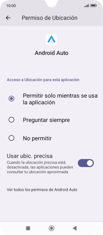 Pulsa el ajuste deseado. Pulsa el ajuste deseado.