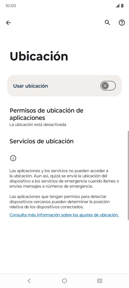 Pulsa el indicador junto a Pulsa el indicador junto a