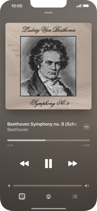 Pulsa la flecha hacia la derecha para ir al archivo de música siguiente. Pulsa la flecha hacia la derecha para ir al archivo de música siguiente.