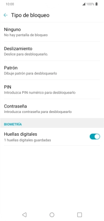 Pulsa Ninguno.