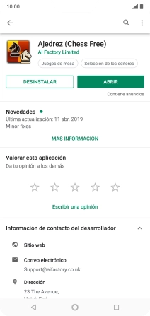 Pulsa DESINSTALAR. Pulsa DESINSTALAR.