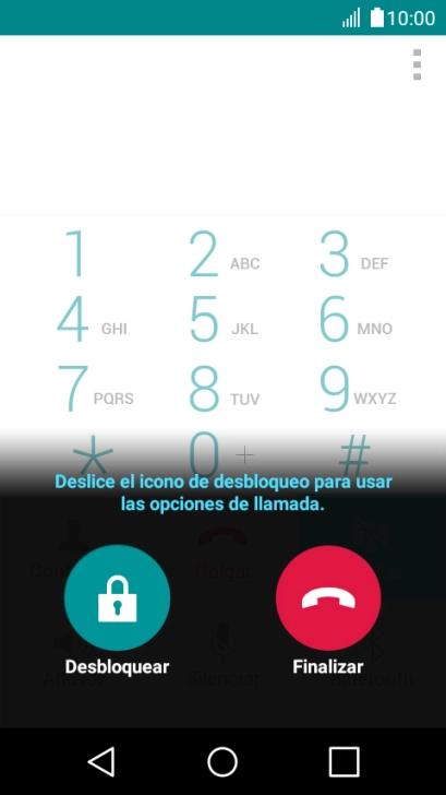 Pulsa el icono sobre Desbloquear y arrástralo hacia arriba. Pulsa el icono sobre Desbloquear y arrástralo hacia arriba.