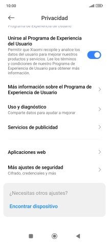 Pulsa Más ajustes de seguridad. Pulsa Más ajustes de seguridad.