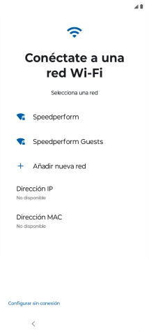 Pulsa la red wifi deseada. Pulsa la red wifi deseada.