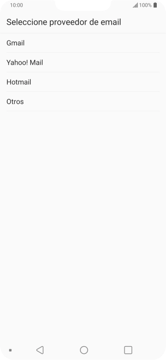 Pulsa Otros.