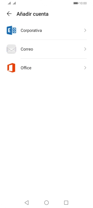 Pulsa Correo.