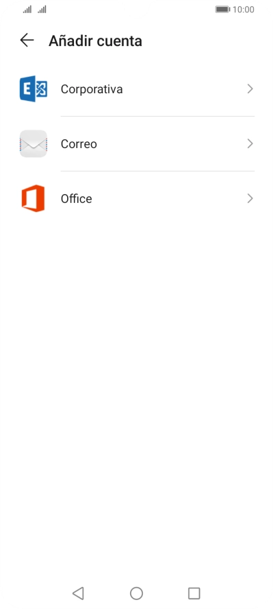 Pulsa Correo.