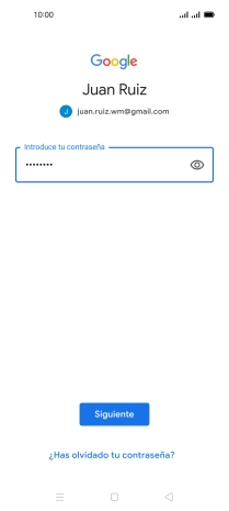 Pulsa Siguiente.