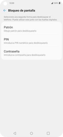 Pulsa el código de seguridad deseado y sigue las indicaciones de la pantalla para crear un código de seguridad del teléfono adicional. Pulsa el código de seguridad deseado y sigue las indicaciones de la pantalla para crear un código de seguridad del teléfono adicional.