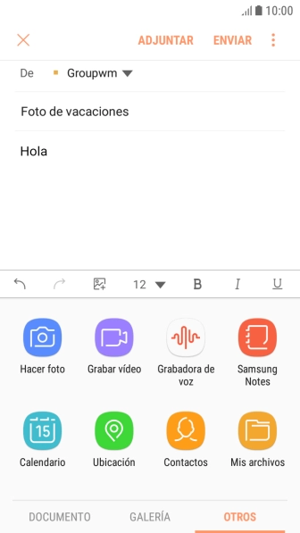 Pulsa Mis archivos y desplázate a la carpeta deseada. Pulsa Mis archivos y desplázate a la carpeta deseada.