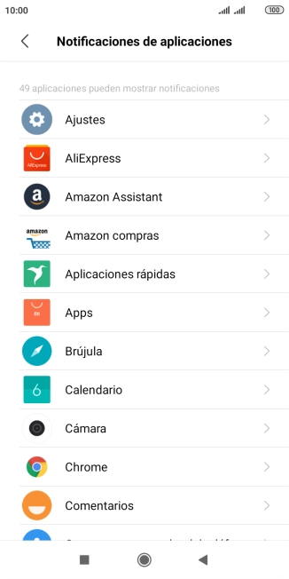 Pulsa la app deseada. Pulsa la app deseada.