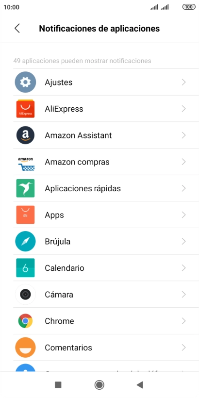 Pulsa la app deseada. Pulsa la app deseada.