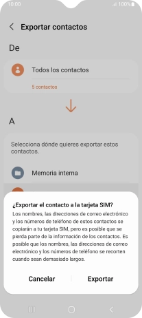 Pulsa Exportar. Pulsa Exportar.