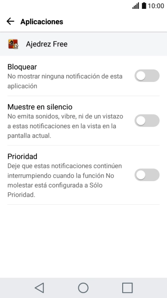 Pulsa Bloquear para activar o desactivar la función. Pulsa Bloquear para activar o desactivar la función.