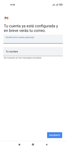 Pulsa Tu nombre e introduce el nombre del remitente. Pulsa Tu nombre e introduce el nombre del remitente.