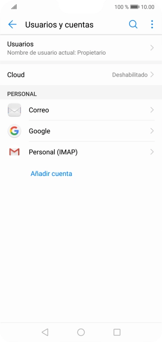 Pulsa el icono de menú. Pulsa el icono de menú.