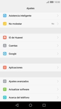 Pulsa Ajustes avanzados.