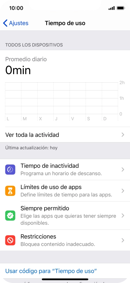 Pulsa Ver toda la actividad. Pulsa Ver toda la actividad.