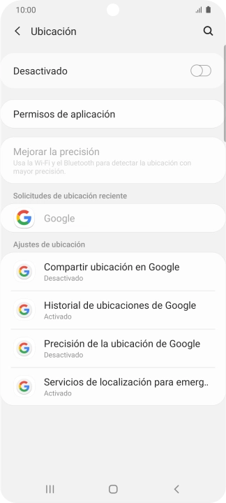 Pulsa el indicador para activar o desactivar la función. Pulsa el indicador para activar o desactivar la función.