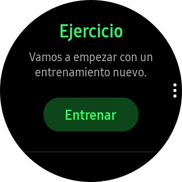 Pulsa Entrenar. Pulsa Entrenar.